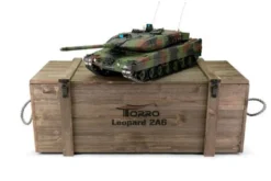PRO-EDITION LEOPARD 2A6 NATO - MIMETICO - INFRAROSSI 1:16 - FUMO CANNONE