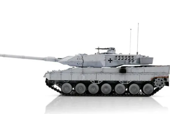PRO-EDITION LEOPARD 2A6 - PALLINI 1:16 - FUMO CANNONE - ONU