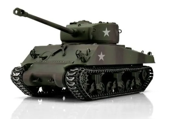 PRO-EDITION M4A3 SHERMAN 76MM MIMETICO - INFRAROSSI 1:16 - FUMO CANNONE