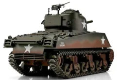 PRO-EDITION M4A3 SHERMAN 75MM VERDE - INFRAROSSI 1:16 - ALTA PRECISIONE