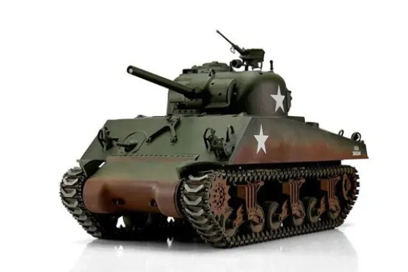 PRO-EDITION M4A3 SHERMAN 76MM VERDE - INFRAROSSI 1:16 - FUMO CANNONE