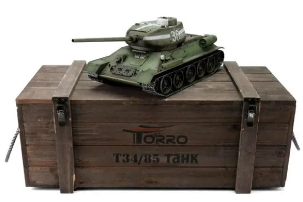 PRO-EDITION T-34/85 - INFRAROSSI 1:16 - FUMO CANNONE