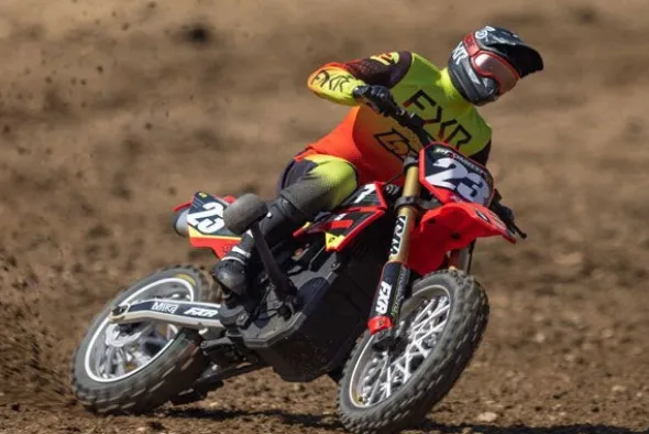 PROMOTO MX - RTR MOTO 1:4 ROSSO