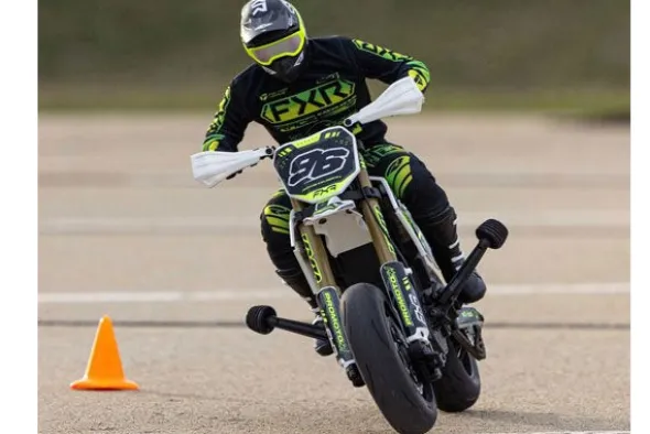PROMOTO SM FXR SUPERMOTO - RTR MOTO 1:4 BIANCO
