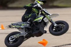 PROMOTO SM FXR SUPERMOTO - RTR MOTO 1:4 BIANCO