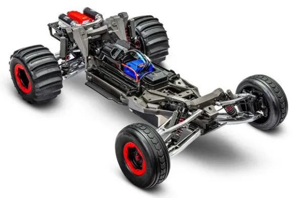 PRO SCALE SAND CAR X-SERIES FUNCO - RTR BUGGY 1:6 - ROSSO