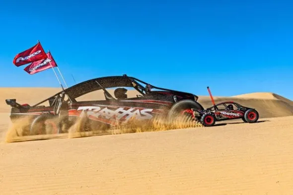 PRO SCALE SAND CAR X-SERIES FUNCO - RTR BUGGY 1:6 - ROSSO