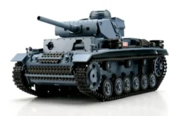 PZKPFW III VERSION L GRIGIO PALLINI / INFRAROSSI 1:16 - CINGOLI METALLO