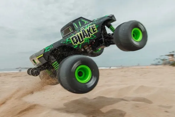 QUAKE GROM BRUSHED 4X4 - RTR MONSTER TRUCK 1:16 - VERDE