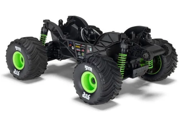 QUAKE GROM BRUSHED 4X4 - RTR MONSTER TRUCK 1:16 - VERDE