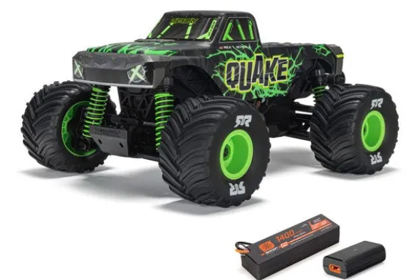 QUAKE GROM BRUSHED 4X4 - RTR MONSTER TRUCK 1:16 - VERDE