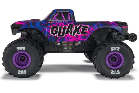 QUAKE GROM BRUSHED 4X4 - RTR MONSTER TRUCK 1:16 - VIOLA