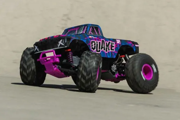 QUAKE 223S DSC 2WD - RTR MONSTER TRUCK 1:10 - PURPLE
