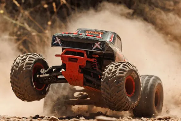 QUAKE 223S DSC 2WD - RTR MONSTER TRUCK 1:10 - ROSSO