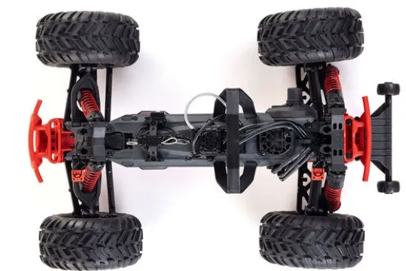QUAKE 223S DSC 2WD - RTR MONSTER TRUCK 1:10 - ROSSO