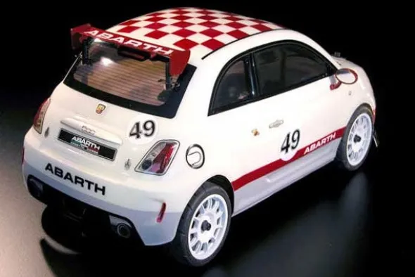 QUEENS OF THE ROAD - 500 ABARTH ASSETTO CORSE - RTR ON-ROAD 1:10