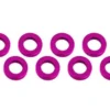 RASAMENTO M3 x 6 x 1 mm ALLUMINIO - 10 PEZZI - ROSA