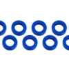 RASAMENTO M3 x 6 x 2 mm ALLUMINIO - 10 PEZZI - BLU
