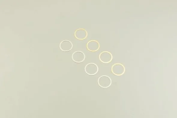 RASAMENTO M12 x 15 x 0,1/0,2 mm - 8 PEZZI - 96646