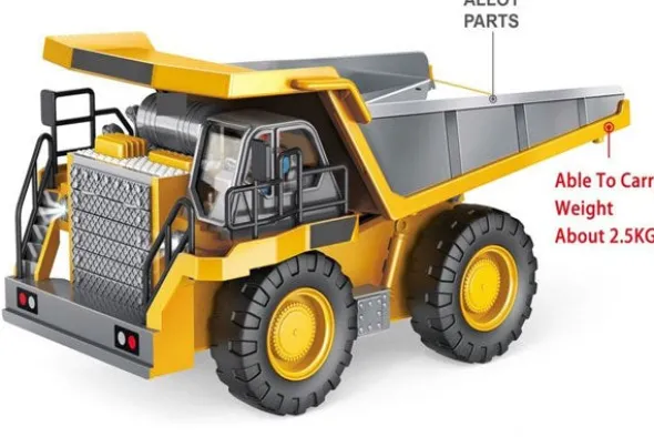 RC BC1047 - CAMION DA CAVA 9CH 1:18