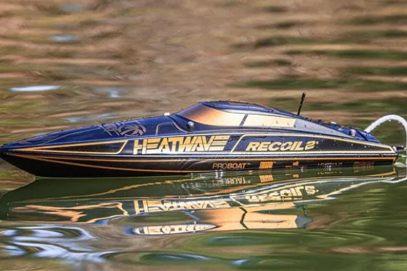 RECOIL 2 V2 26" AUTOADDRIZZANTE DEEP V - RTR MOTOSCAFO - HEAT WAVE VISUAL