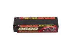 REDLINE 2.0 BATTERIA STICK LIPO 2S1P 7,6V HV 9600MAH 140C [GOLD Ø5,0]