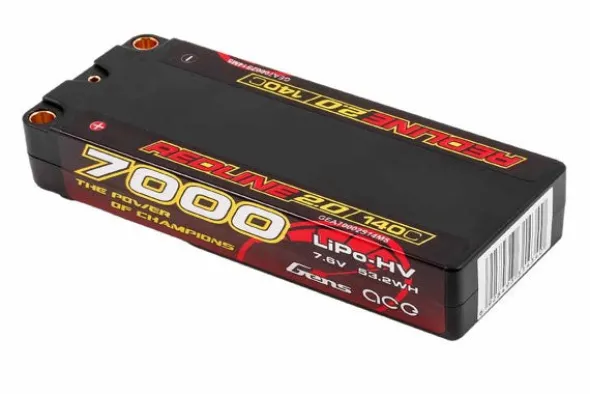 REDLINE 2.0 MID SIZE BATTERIA LIPO 2S HV 7.6V-7000-140C