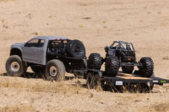 RIMORCHIO PIANALE PER VEICOLI SCX10 - SCALA 1:10