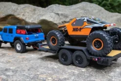 RIMORCHIO PIANALE PER VEICOLI SCX24 - SCALA 1:24