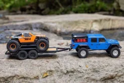 RIMORCHIO PIANALE PER VEICOLI SCX24 - SCALA 1:24