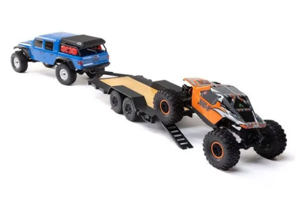 RIMORCHIO PIANALE PER VEICOLI SCX24 - SCALA 1:24