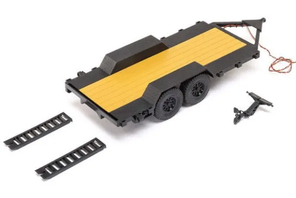 RIMORCHIO PIANALE PER VEICOLI SCX24 - SCALA 1:24