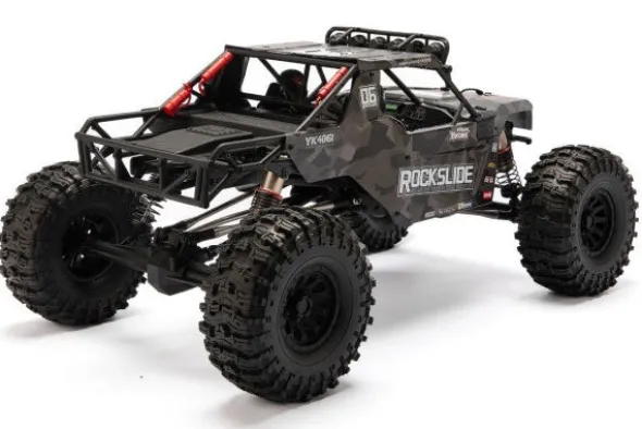 ROCK SLIDE BRUSHLESS 4WD - RTR ROCK CRAWLER 1:6 - NERO