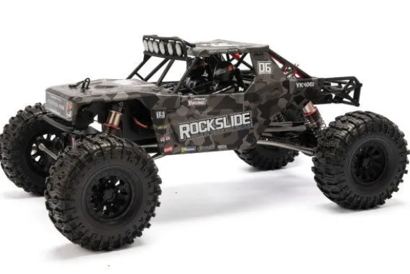 ROCK SLIDE BRUSHLESS 4WD - RTR ROCK CRAWLER 1:6 - NERO