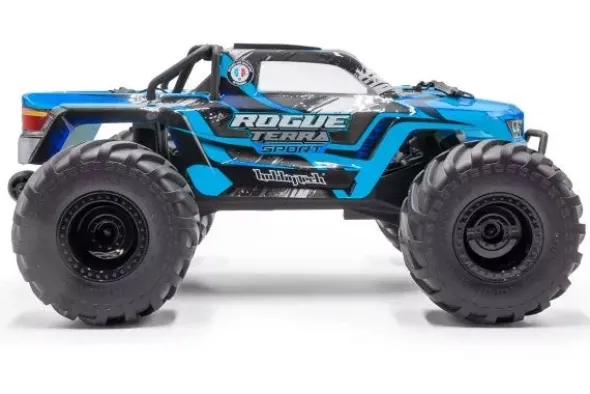 ROGUE TERRA SPORT (SERVO 15KG) BRUSHLESS PACK - RTR MONSTER TRUCK 1:10 - BLU