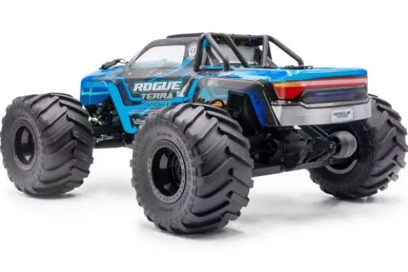 ROGUE TERRA SPORT (SERVO 15KG) BRUSHLESS PACK - RTR MONSTER TRUCK 1:10 - BLU