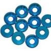 RONDELLA CONICA M3 ALLUMINIO - 10 PEZZI - BLU