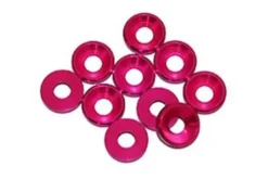 RONDELLA CONICA M3 ALLUMINIO - 10 PEZZI - ROSA