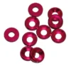 RONDELLA CONICA M4 ALLUMINIO - 10 PEZZI - ROSA