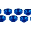 RONDELLA SERVOCOMANDO M3 ALLUMINIO - 8 PEZZI - BLU