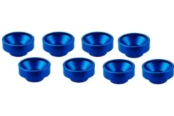 RONDELLA SERVOCOMANDO M3 ALLUMINIO - 8 PEZZI - BLU