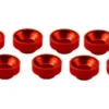 RONDELLA SERVOCOMANDO M3 ALLUMINIO - 8 PEZZI - ROSSO
