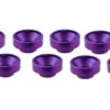RONDELLA SERVOCOMANDO M3 ALLUMINIO - 8 PEZZI - VIOLA