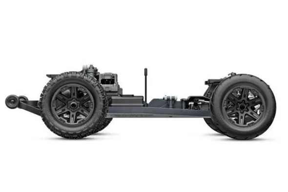 RUSTLER 2WD VX3 BRUSHLESS - RTR STADIUM TRUCK 1:10 - NERO