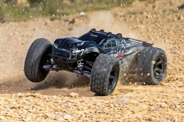 RUSTLER 4WD VX3 BRUSHLESS - RTR STADIUM TRUCK 1:10 - NERO