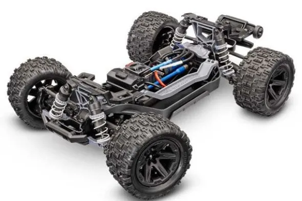 RUSTLER 4WD VX3 BRUSHLESS - RTR STADIUM TRUCK 1:10 - NERO