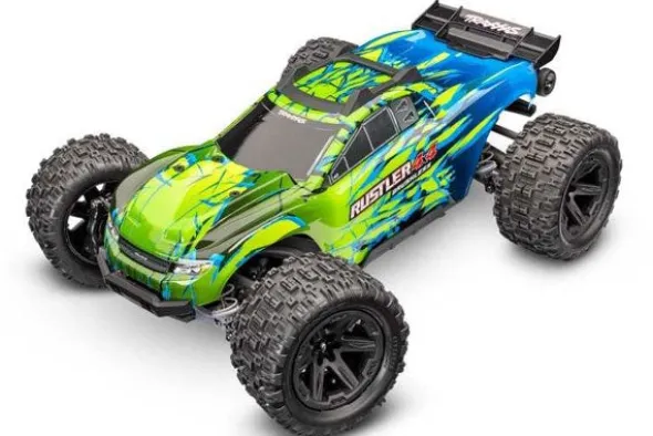 RUSTLER 4WD VX3 BRUSHLESS - RTR STADIUM TRUCK 1:10 - VERDE