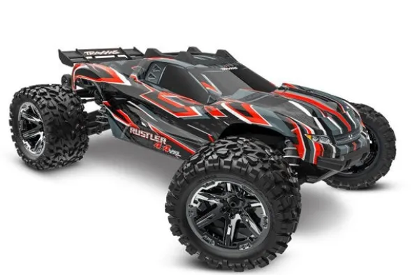 RUSTLER 4WD VXL-3S EXTREME HD TSM TQI - RTR MONSTER TRUCK 1:10 - ROSSO
