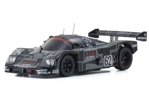 RWD SERIES - SAUBER MERCEDES C9 NO.62 AEG LM 1988 - RTR ON-ROAD 1:27 - NERO
