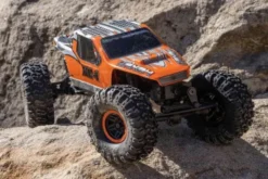 SCX24 AX24 XC-1 4WS 4X4 - RTR ROCK CRAWLER 1:24 - ARANCIO